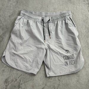 Legends Shorts Men's Size Large National Lacrosse League Coming in Hot Gray 7”